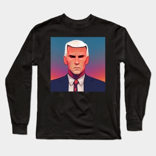 Mike Pence | Comics Style Long Sleeve T-Shirt